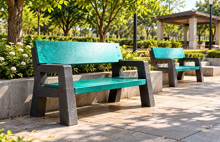 RCC Garden Bench